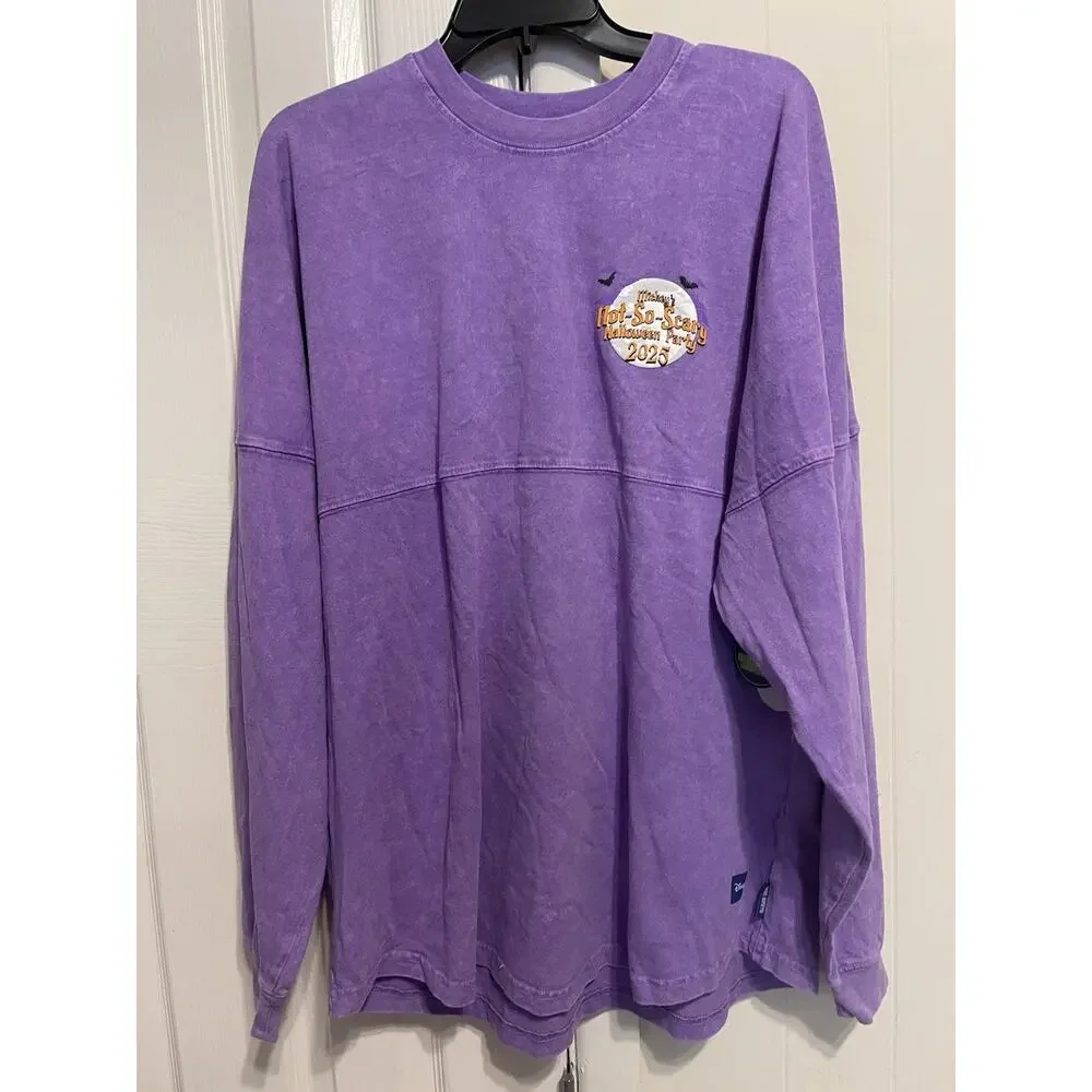 2025 Disney Mickeys Not So Scary Halloween Party Spirit Jersey Boo Large NWT - Picture 2 of 6
